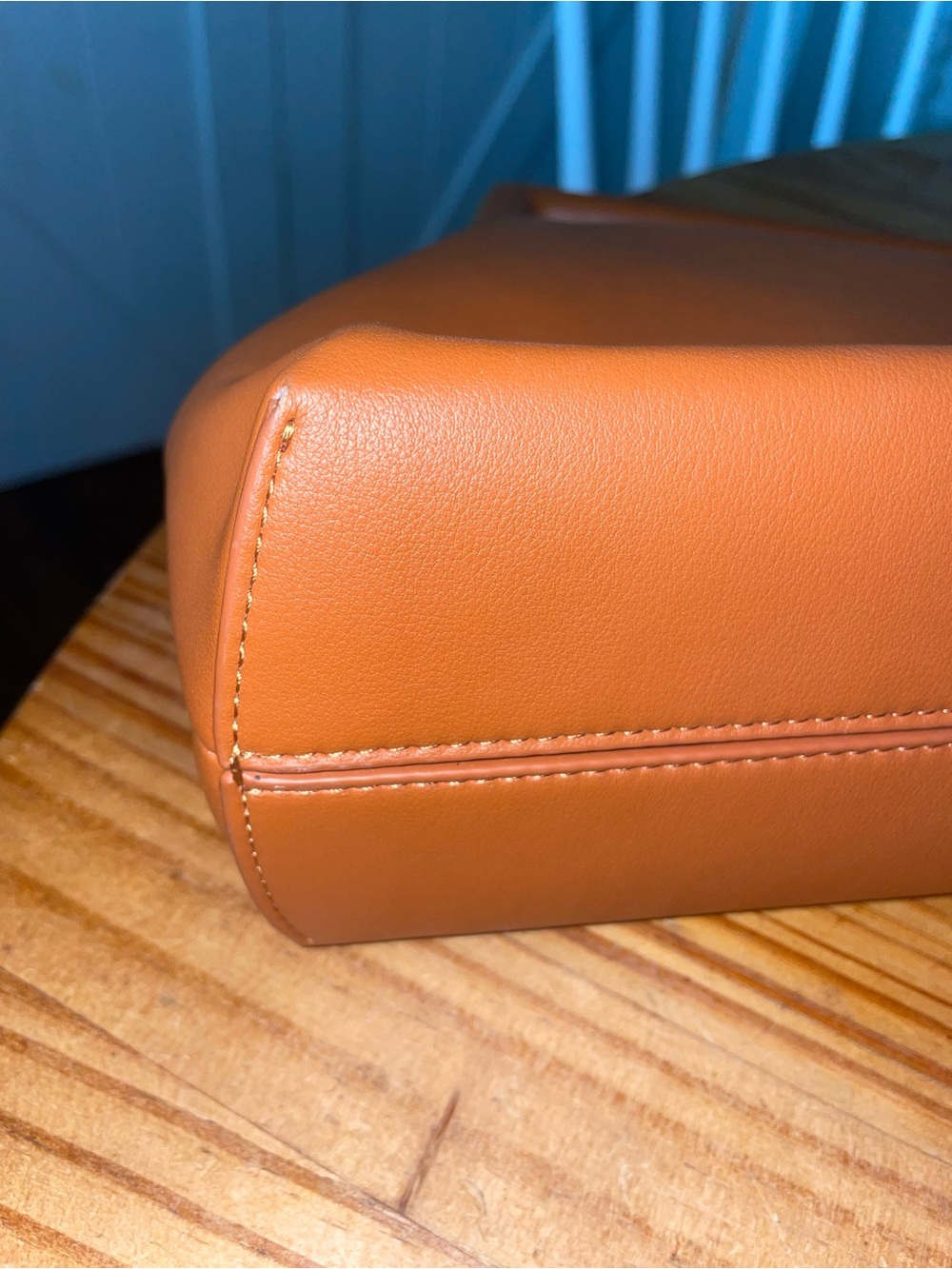 Fendi Shiny Nappa Medium Fendi First Caramello Clutch Bag BROKEN STRAP - Picture 3 of 14